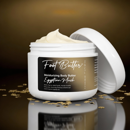 Egyptian Musk Moisturizing Body Butter – Deep Hydration &amp; Long-Lasting Fragrance by Foot Butter by Dr Ron