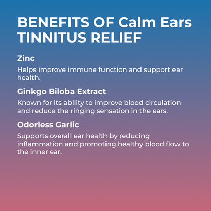 CalmEars Tinnitus Relief by RevitMe by RevitMe - Supplements Store