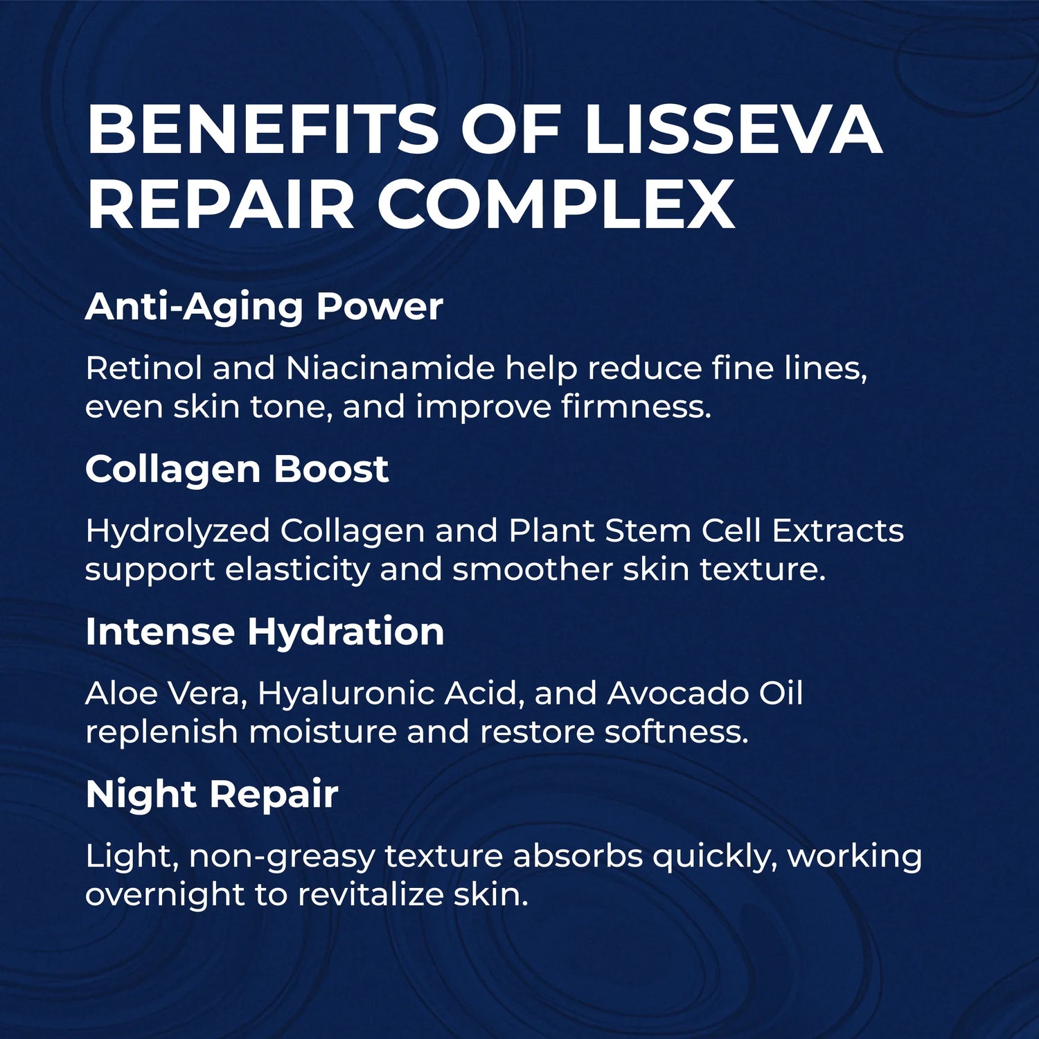 Lisseva Collagen &amp; Retinol Repair Complex by RevitMe - Supplements Store