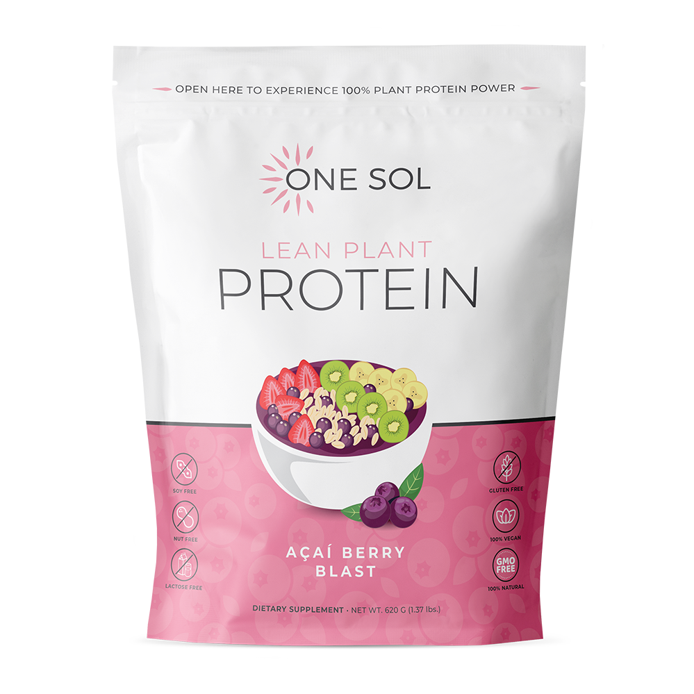 Lean Plant Protein by ONE SOL™ | Natural Plant Based Supplements