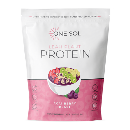 Lean Plant Protein by ONE SOL™ | Natural Plant Based Supplements
