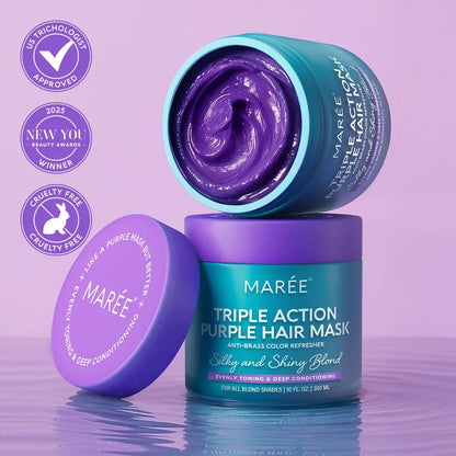 Purple Mask for Blonde Hair by Maree