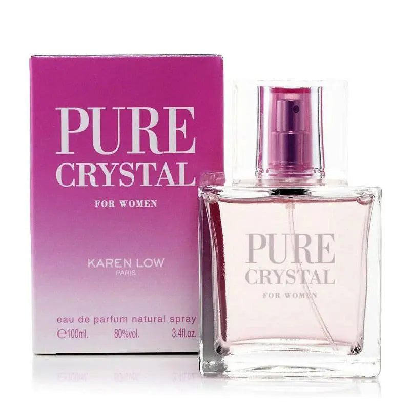Pure Crystal Karen Low Women 3.4oz EDP Spray by perfumesandrea