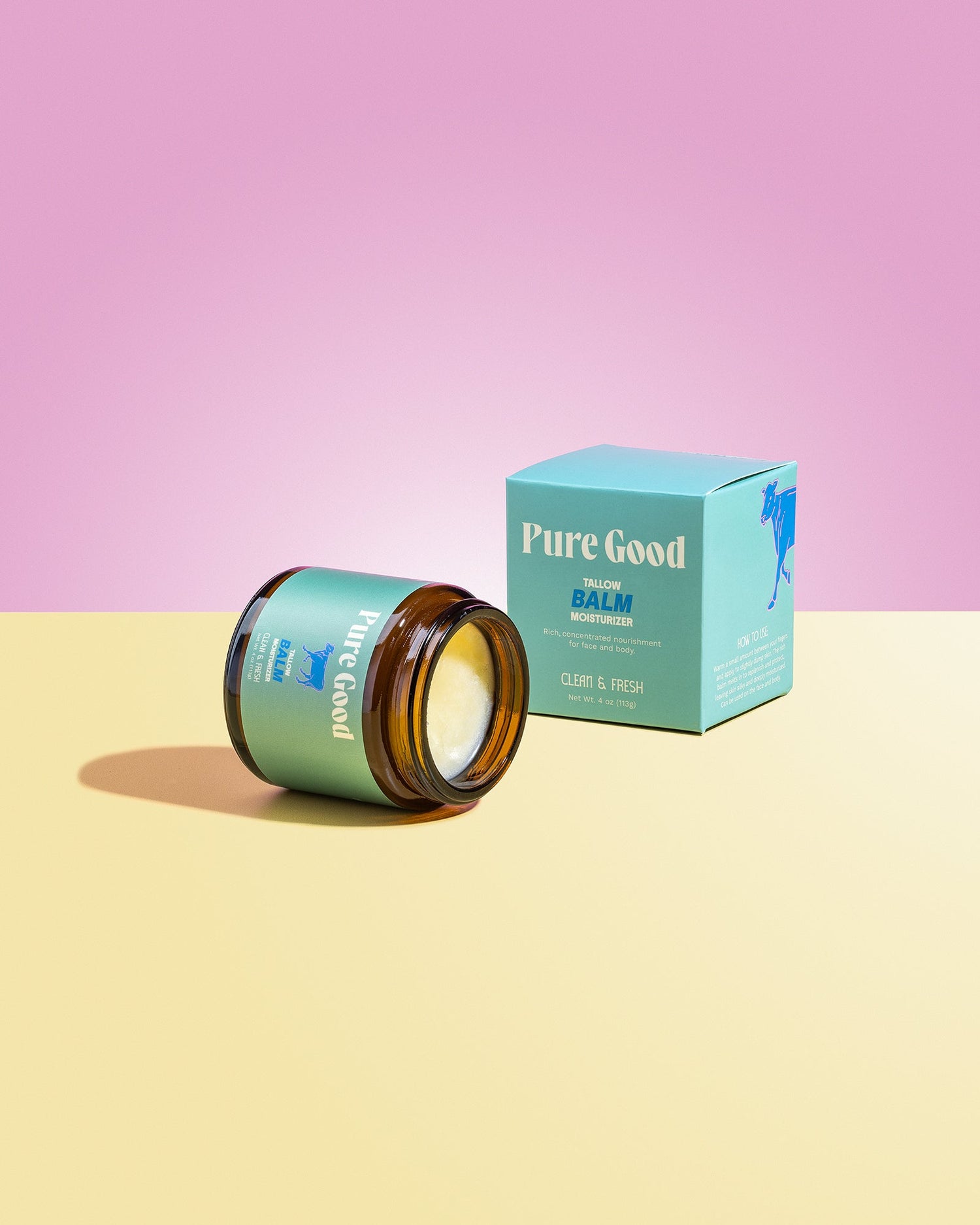 Clean &amp; Fresh Tallow Balm - Cleansing &amp; Acne Prone Skin by Pure Good LLC