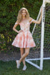 Nox Anabel Q176 Romantic Off-Shoulder Fit and Flare Dress by DiscountDressShop