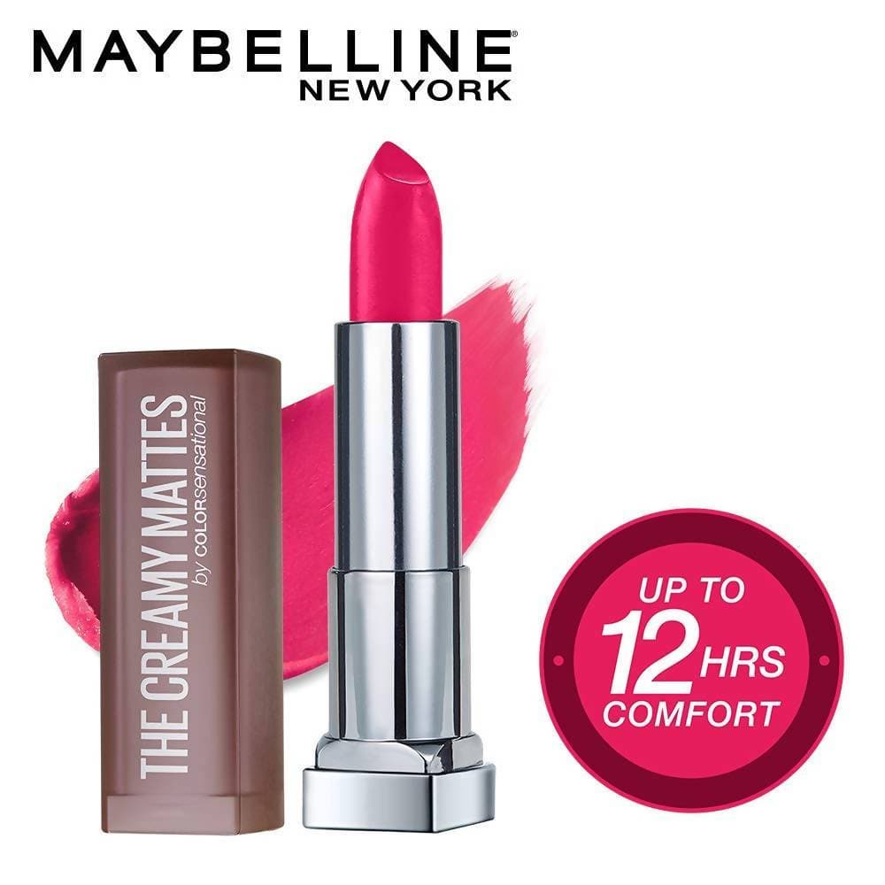 Maybelline New York Color Sensational Creamy Matte Lipstick / 680 Mesmerizing Magenta by Dista