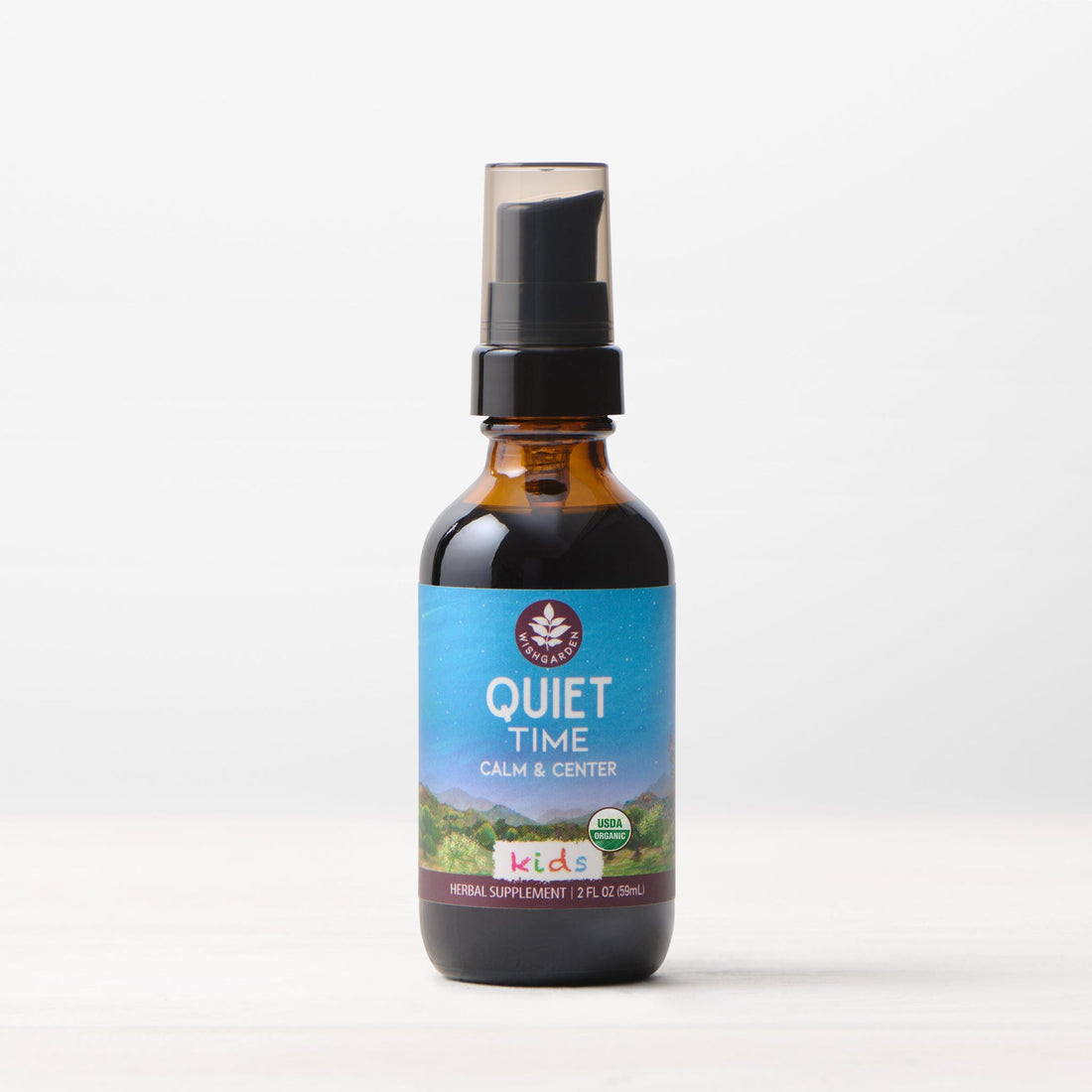 Quiet Time, Calm &amp; Center For Kids by WishGarden Herbs