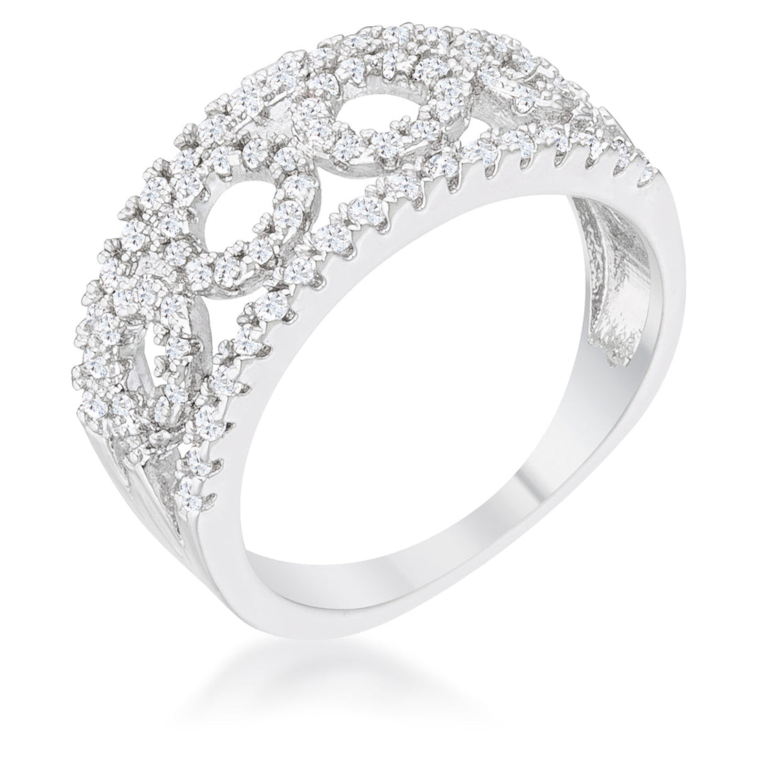 Rina 0.5ct CZ Contemporary Band Ring