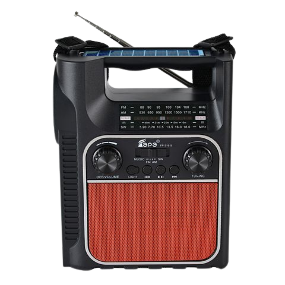 RetroWave Portable Radio AA2024-0421 by Farmacias Savia