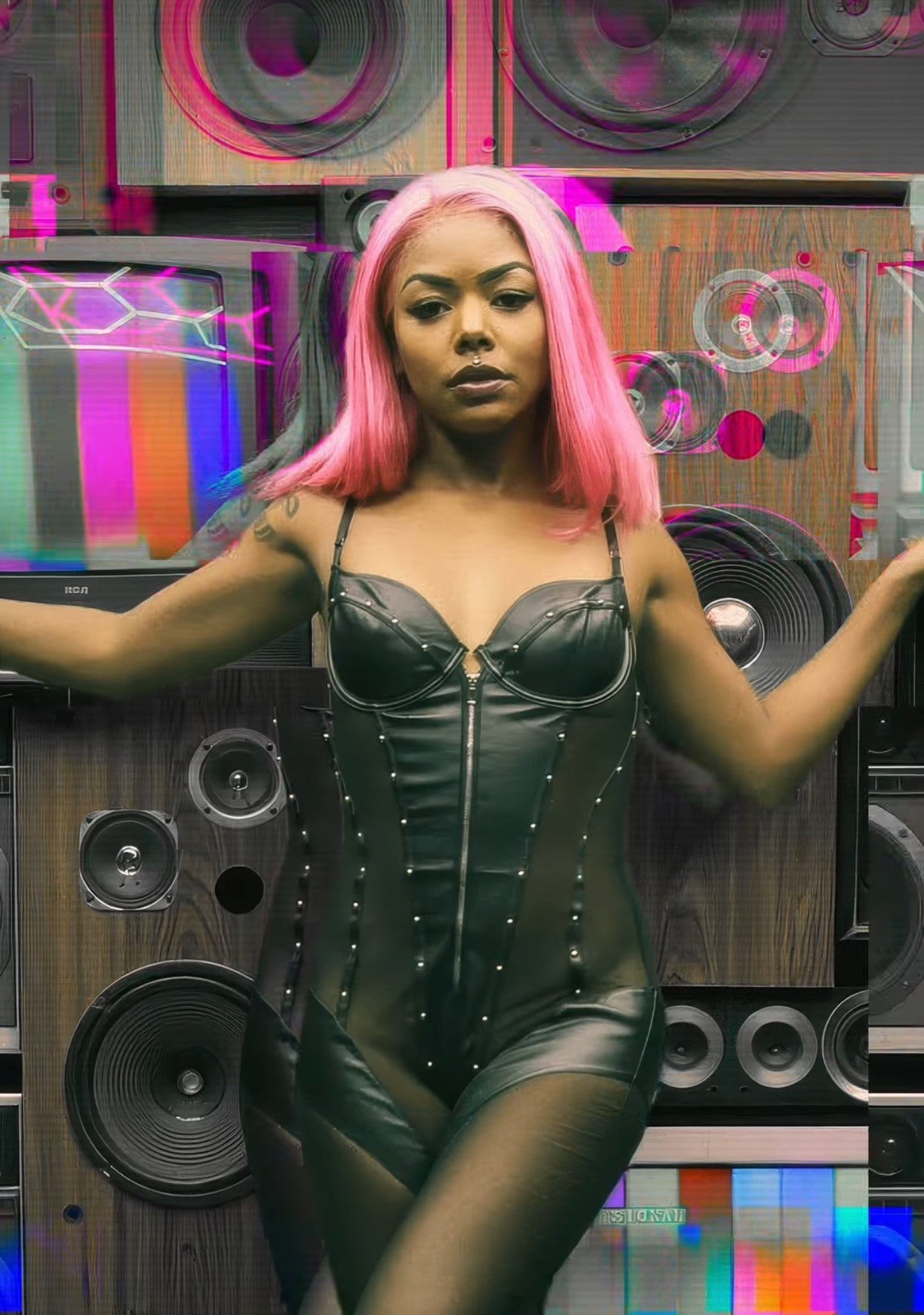 Lust &amp; Leather Catsuit