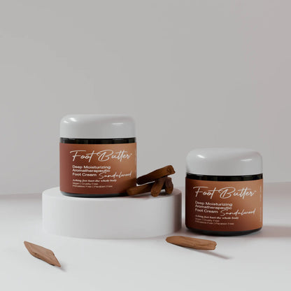 Sandalwood Foot Butter – Deep Moisturizing Foot Cream for Dry, Rough Skin by Foot Butter by Dr Ron