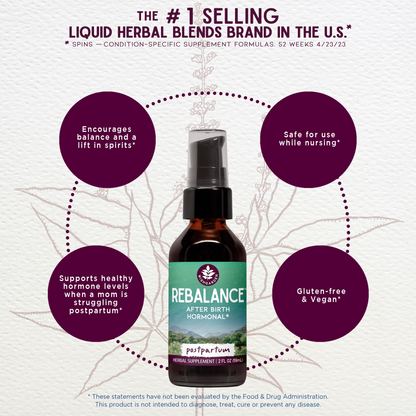 ReBalance, After Birth Hormonal by WishGarden Herbs