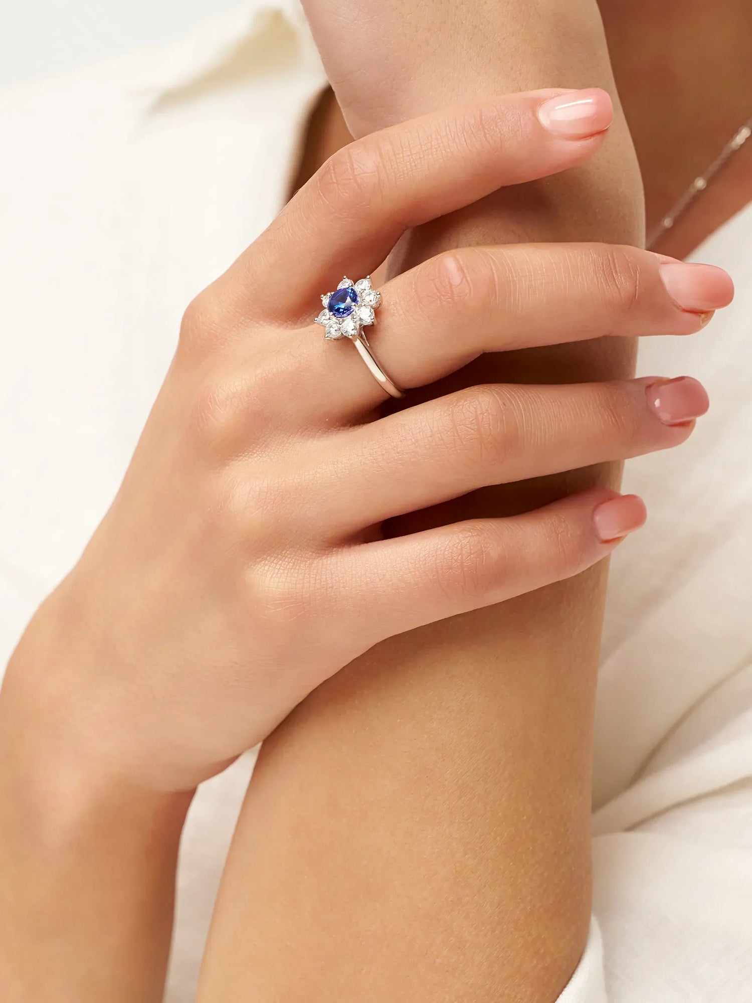 Exquisite Sapphire Ring - Blue Rhyme Starlight by LINTICO