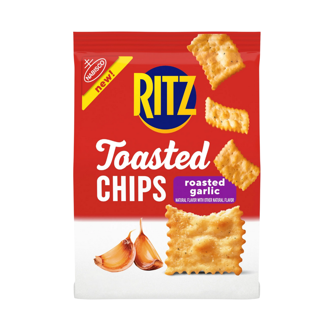Ritz Toasted Chips Roasted Garlic (8.1 oz) by Farmacias Savia