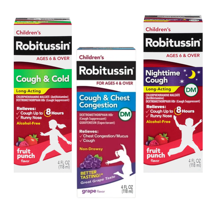 Robitussin Children’s Variety Cough Syrup (4 oz) by Farmacias Savia