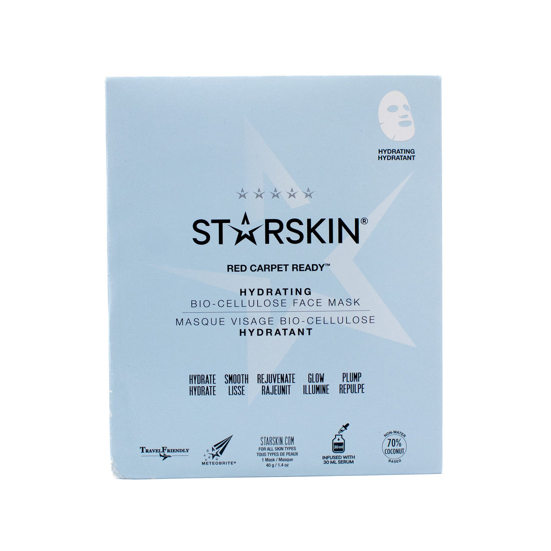 STARSKIN Red Carpet Ready Hydrating Face Mask 1 MASK - Imperfect Box by This is Beauty US