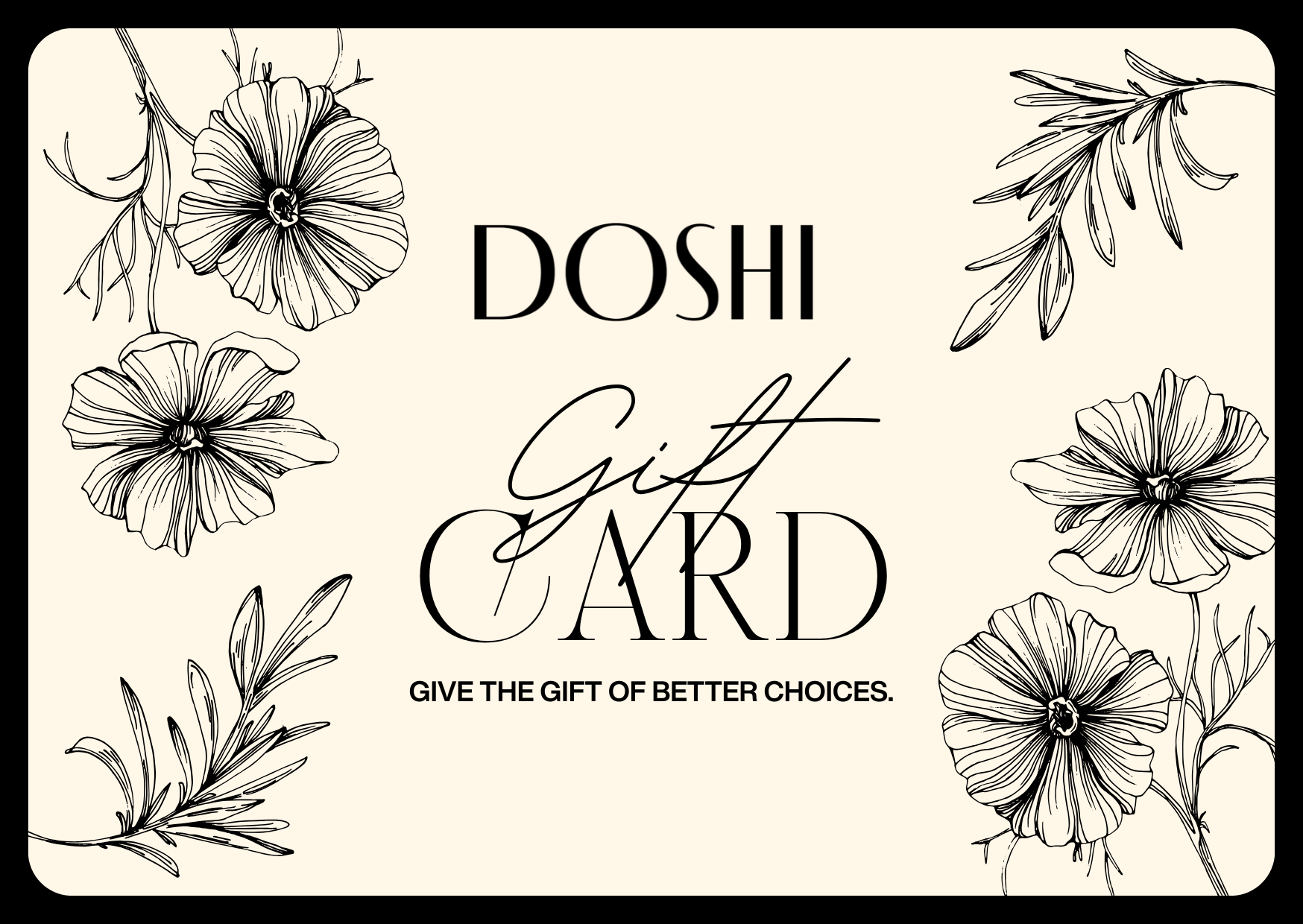Gift Card by Doshi FCSA