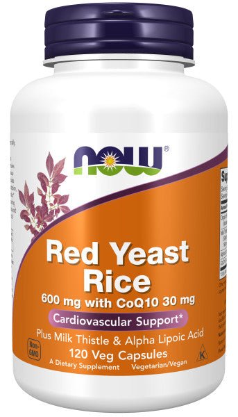Red Yeast Rice 600mg with CoQ10 30mg by Country Life Natural Foods