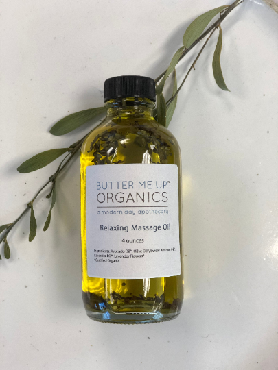 Relaxing Massage Oil by Butter Me Up Organics