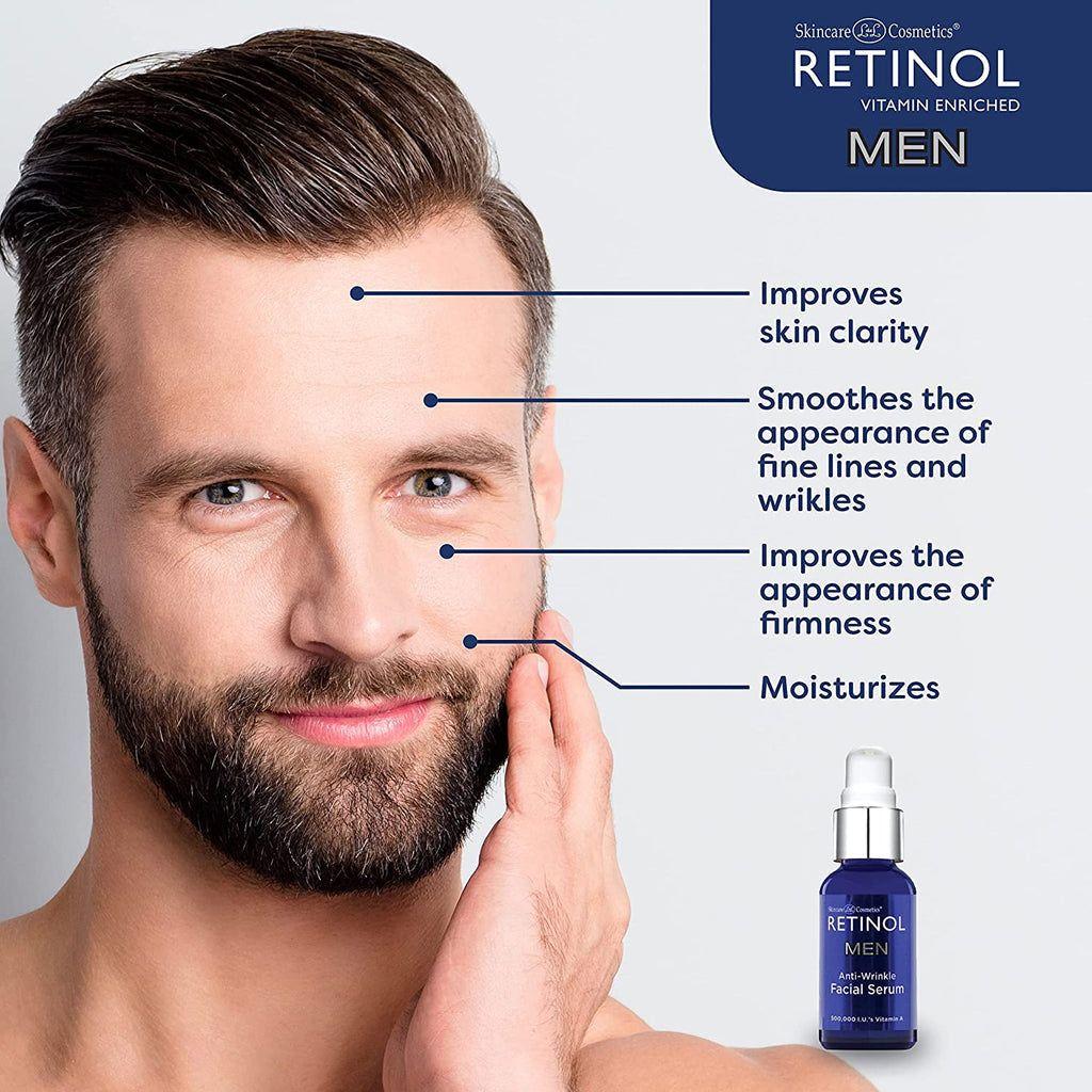Retinol Men Anti-Wrinkle Facial Serum by Pasteur Pharmacy