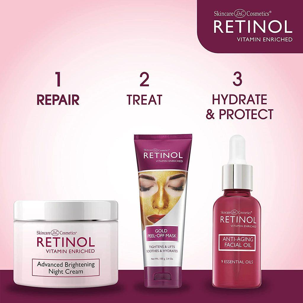 Retinol Gold Peel-Off Mask 100g by Pasteur Pharmacy