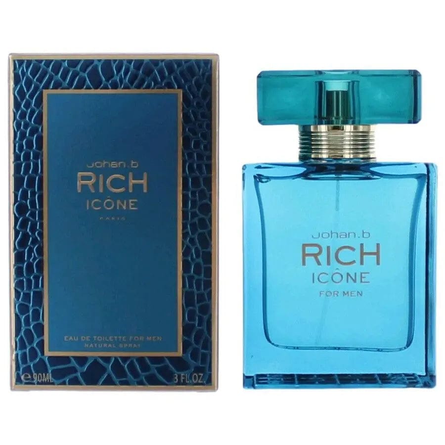 Rich Icone By Johan B. For Men 3.4 oz EDT Spray by perfumesandrea