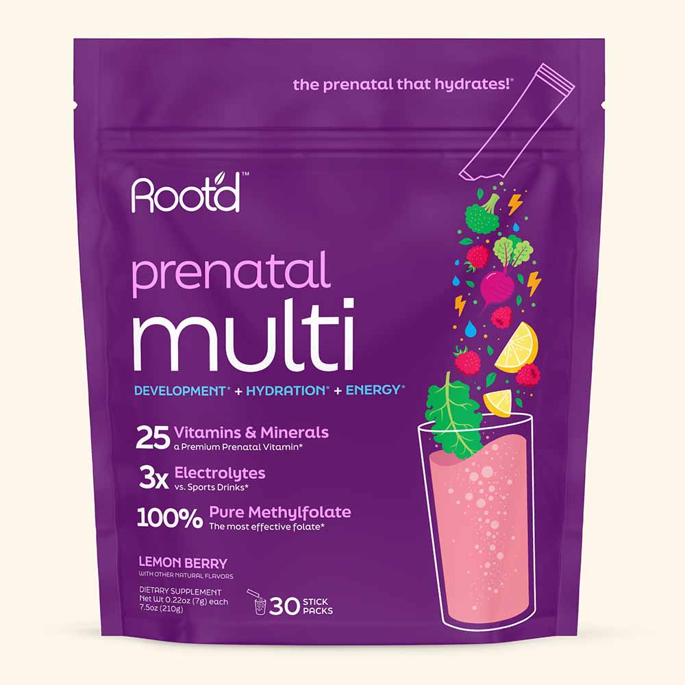 Essential Prenatal Nutrition + Electrolytes by Root&