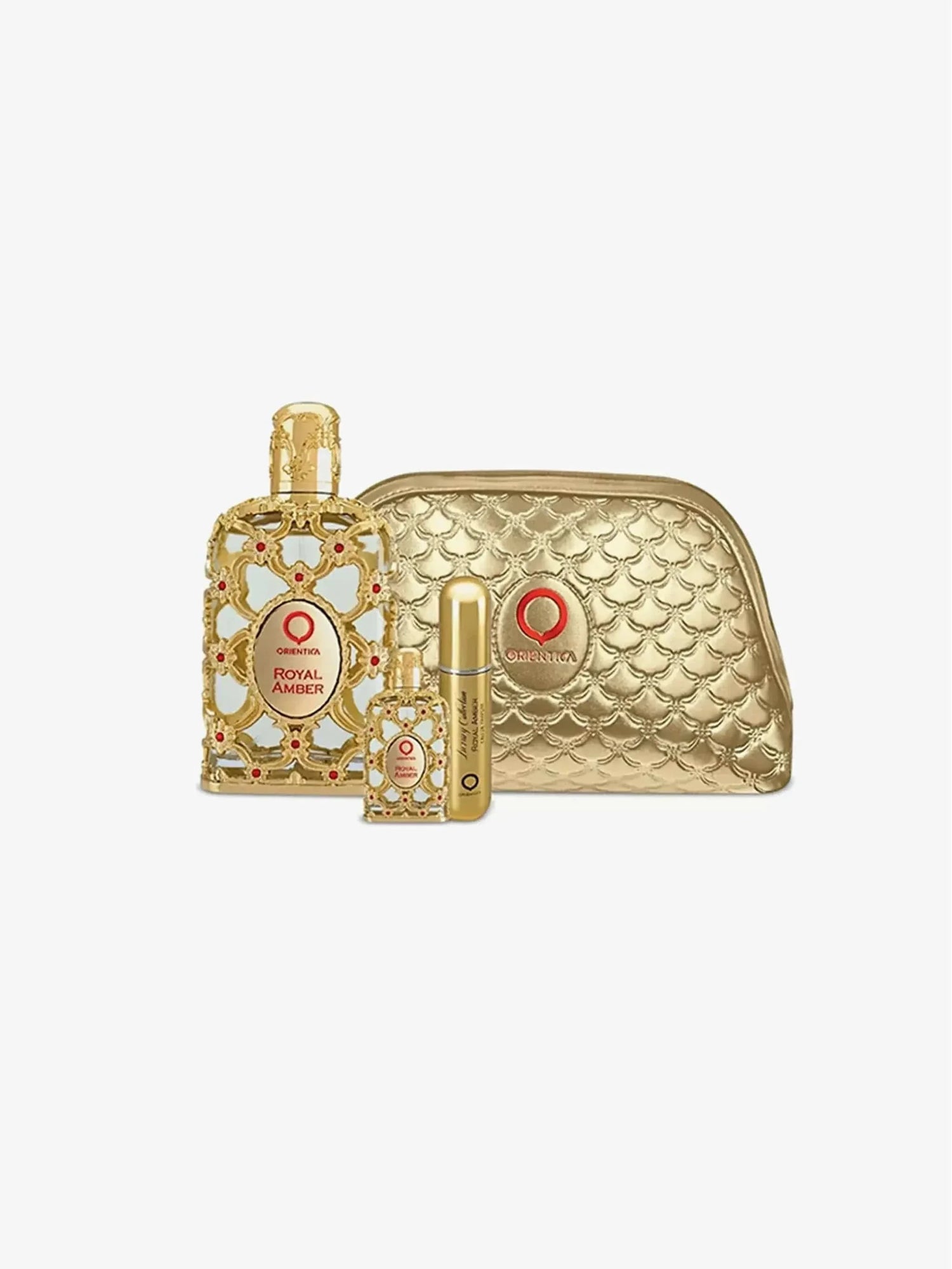 Royal Amber By Orientica For Women (4pc Gift Set) by perfumesandrea