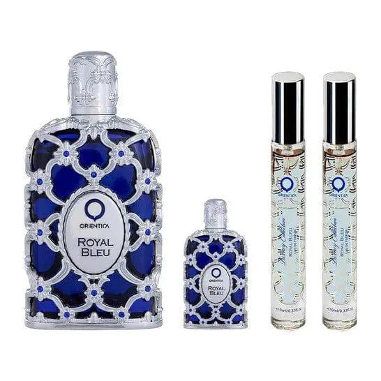 Royal Bleu By Orientica Unisex (4pc Gift Set) by perfumesandrea