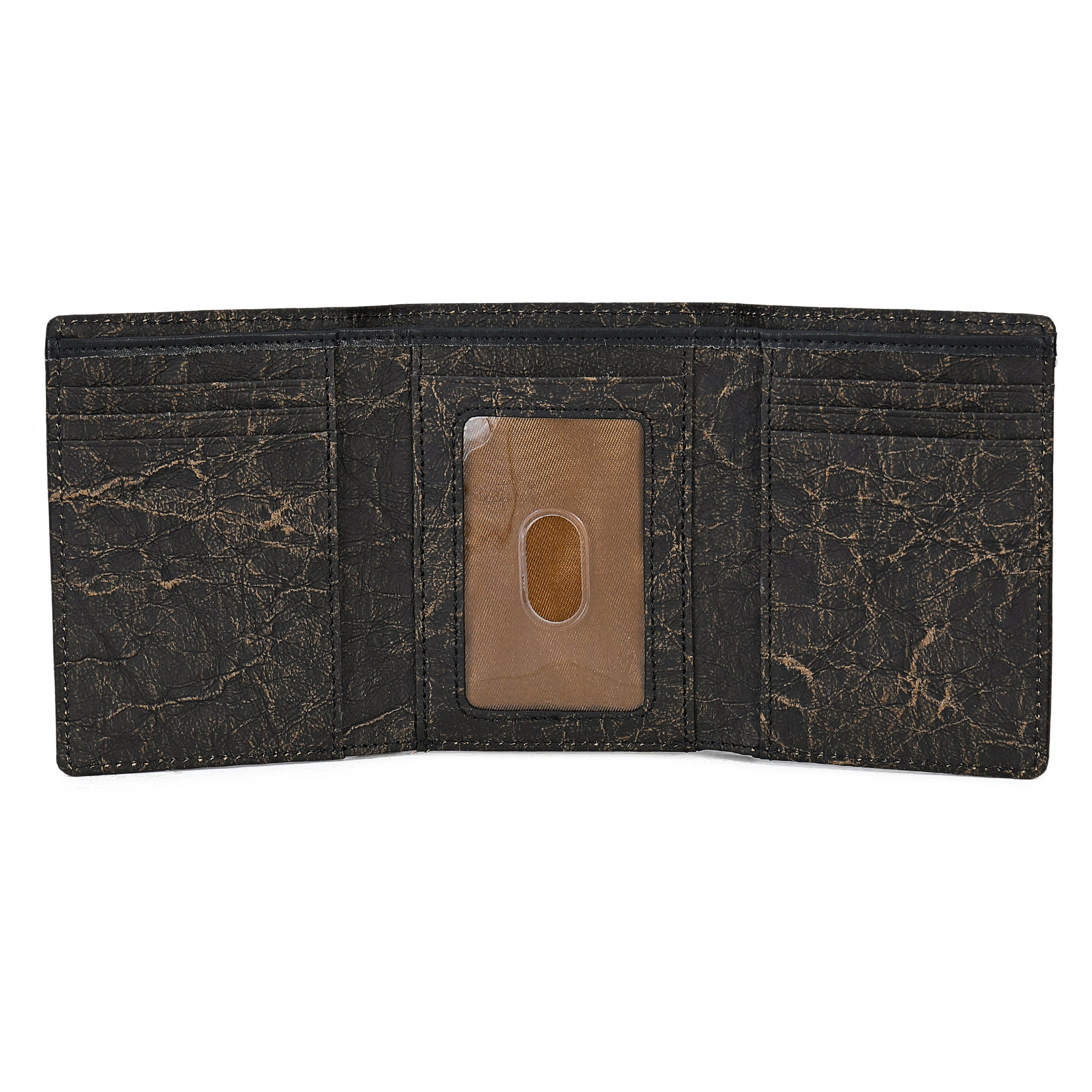 Italian Kraft Paper Sustainable Vegan Trifold Wallet by Doshi FCSA
