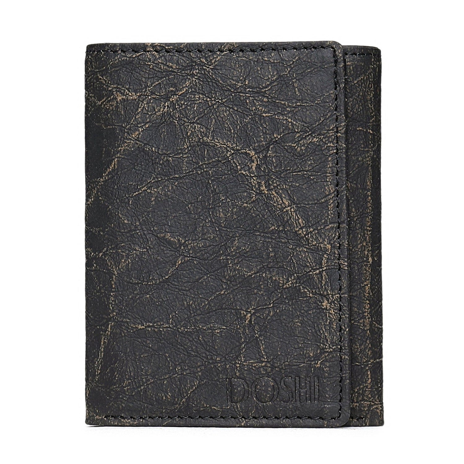 Italian Kraft Paper Sustainable Vegan Trifold Wallet by Doshi FCSA