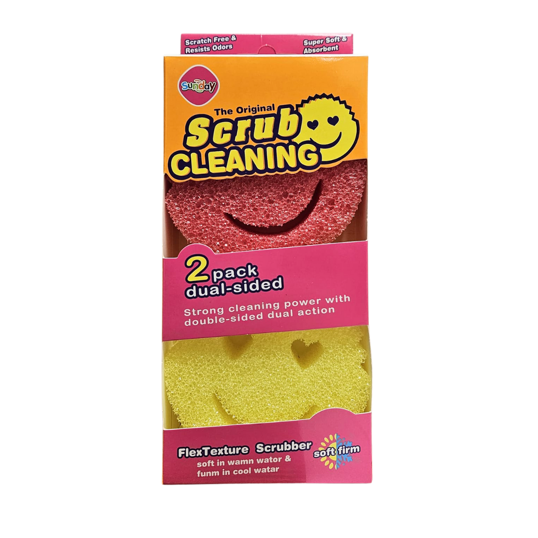 The Original Scrub Cleaning Sponges, 2 pack by Farmacias Savia