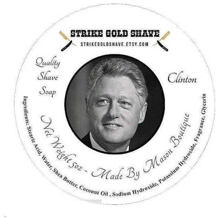 Strike Gold Shave Clinton Shaving Collection by Pasteur Pharmacy