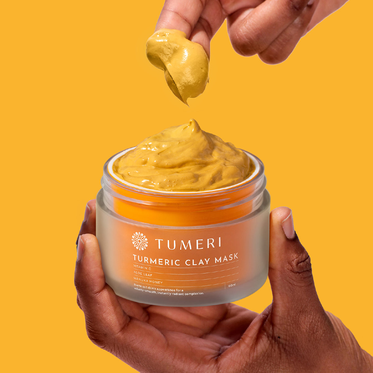 Turmeric + Vitamin C Clay Mask by TUMERI