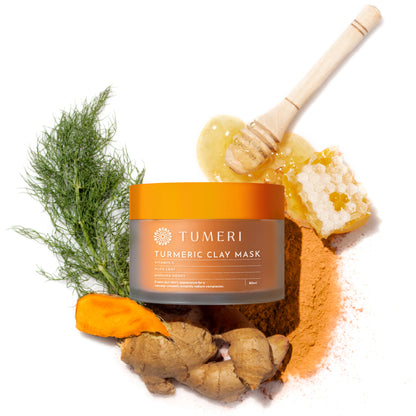 Turmeric + Vitamin C Clay Mask by TUMERI
