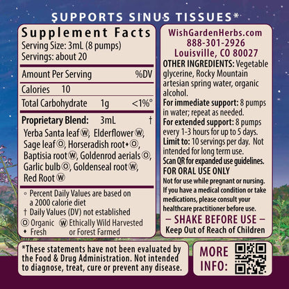 Kick-Ass Sinus, Move &amp; Soothe by WishGarden Herbs