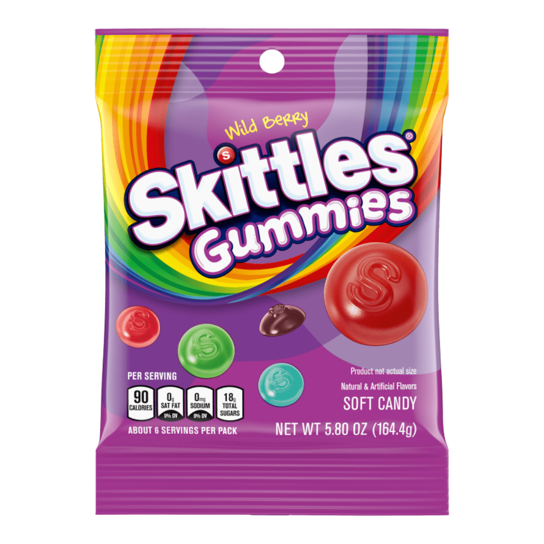 Skittles Gummies Sour (5.8 oz) by Farmacias Savia