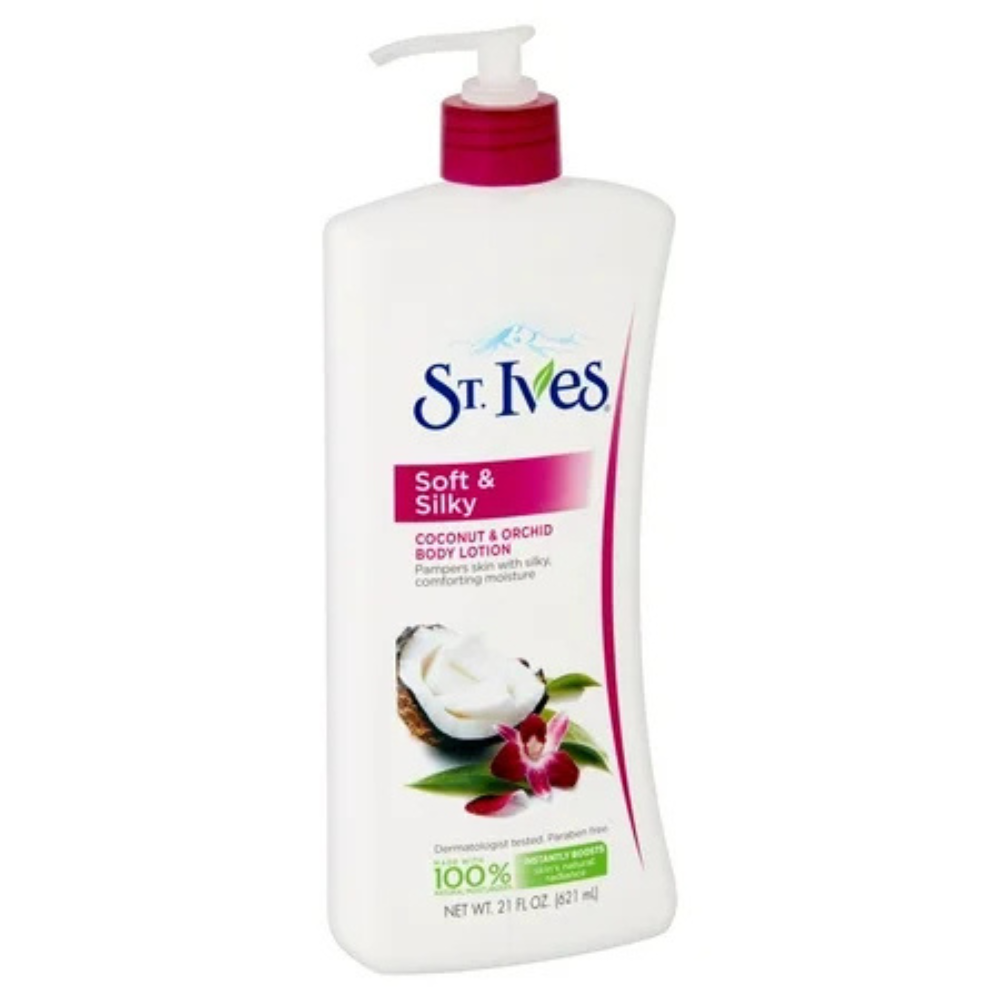 St. Ives Softening Body Lotion Coconut &amp; Orchid (21 oz) by Farmacias Savia