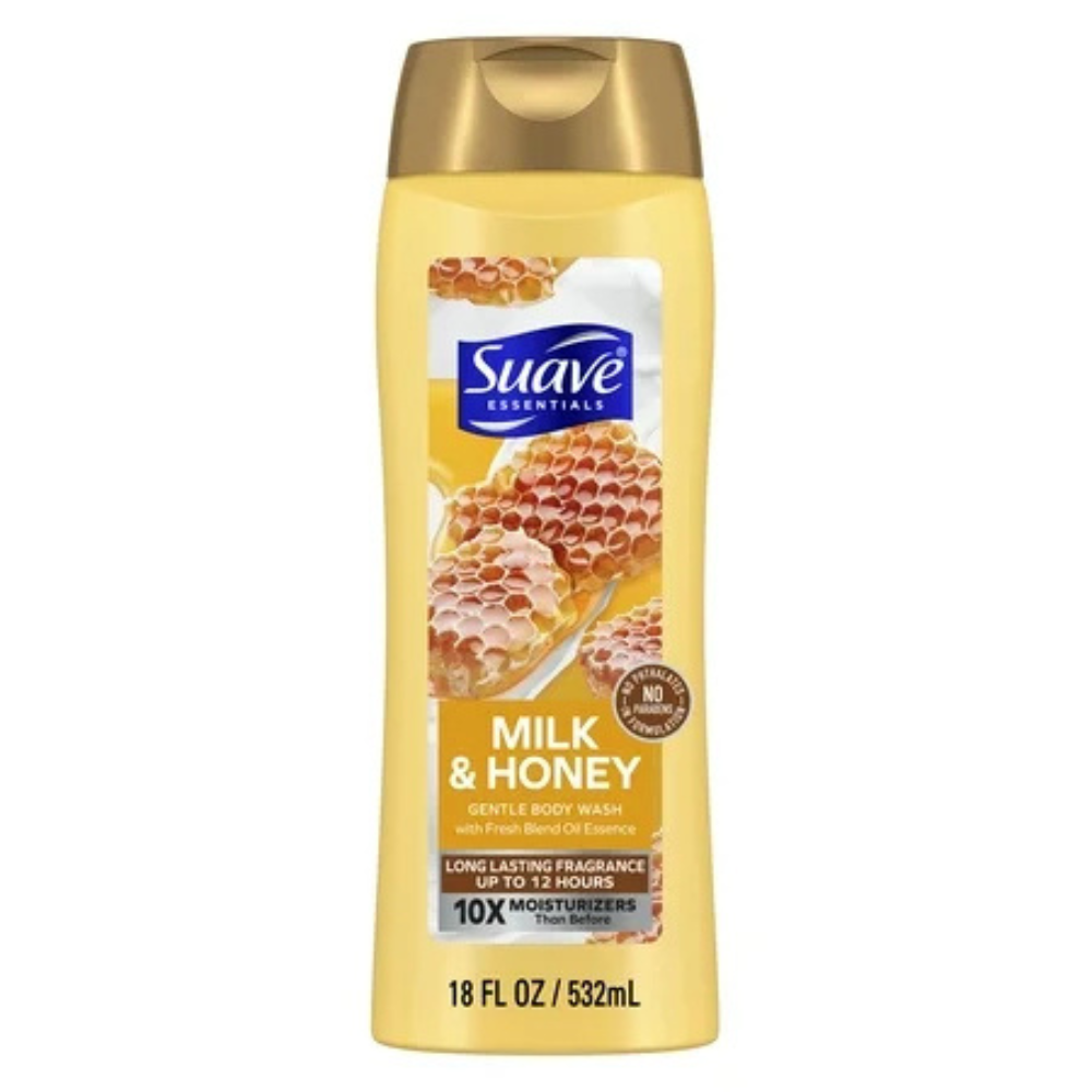 Suave Milk &amp; Honey Body Wash (18 oz) by Farmacias Savia