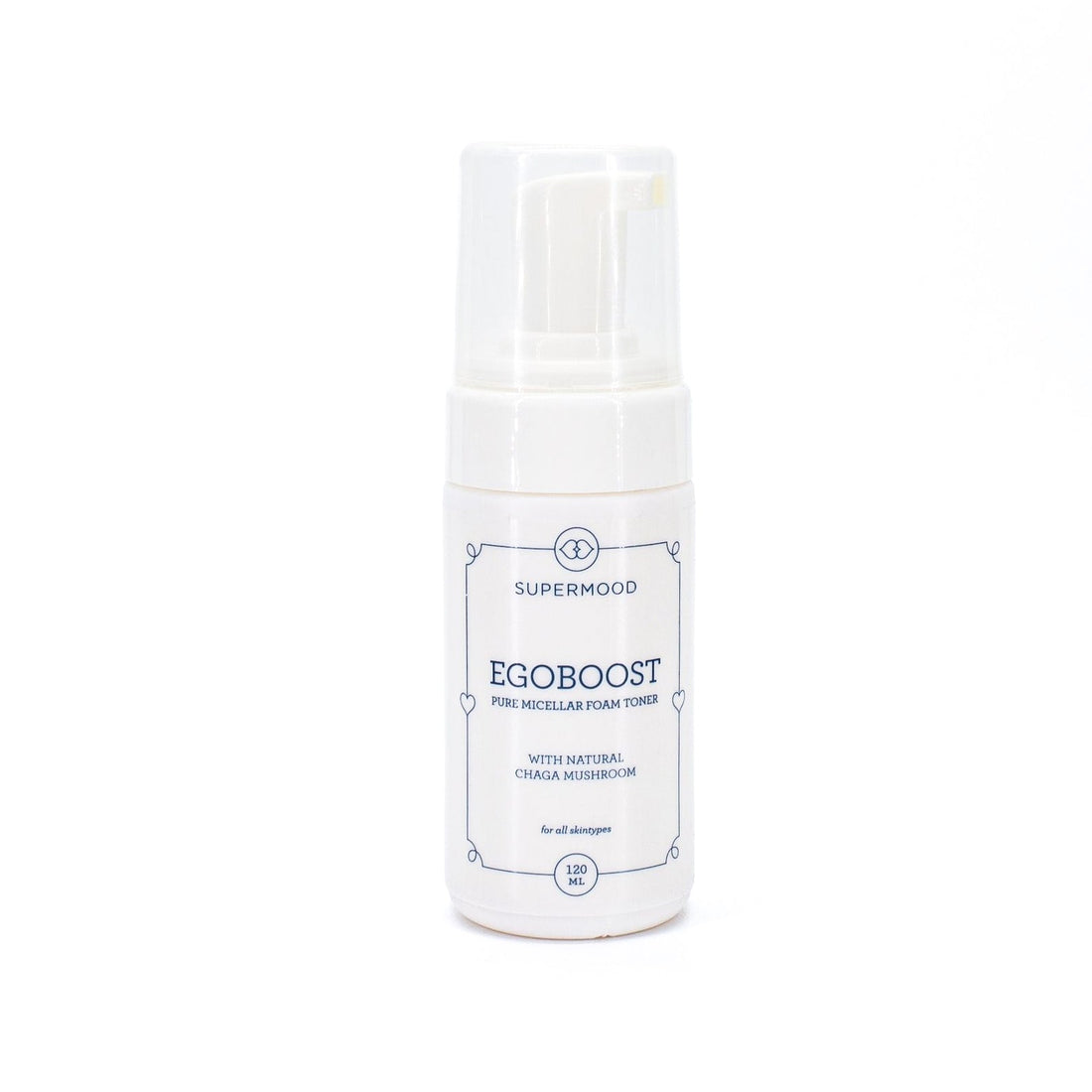 SUPERMOOD Egoboost Pure Micellar Foam Toner 4.1oz - Imperfect Box by This is Beauty US