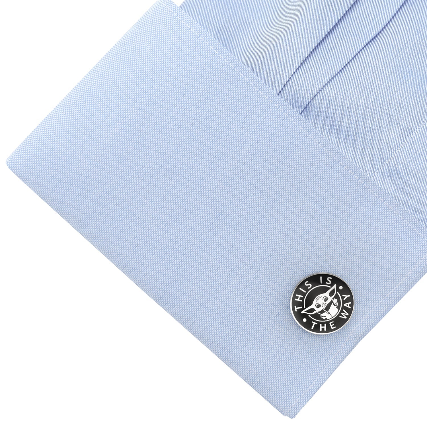 Star Wars Grogu "This Is The Way" Cufflinks by Cufflinks.com