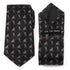 Star Wars Darth Vader and Luke Skywalker LIGHTSABER Battle Black Tie by Cufflinks.com