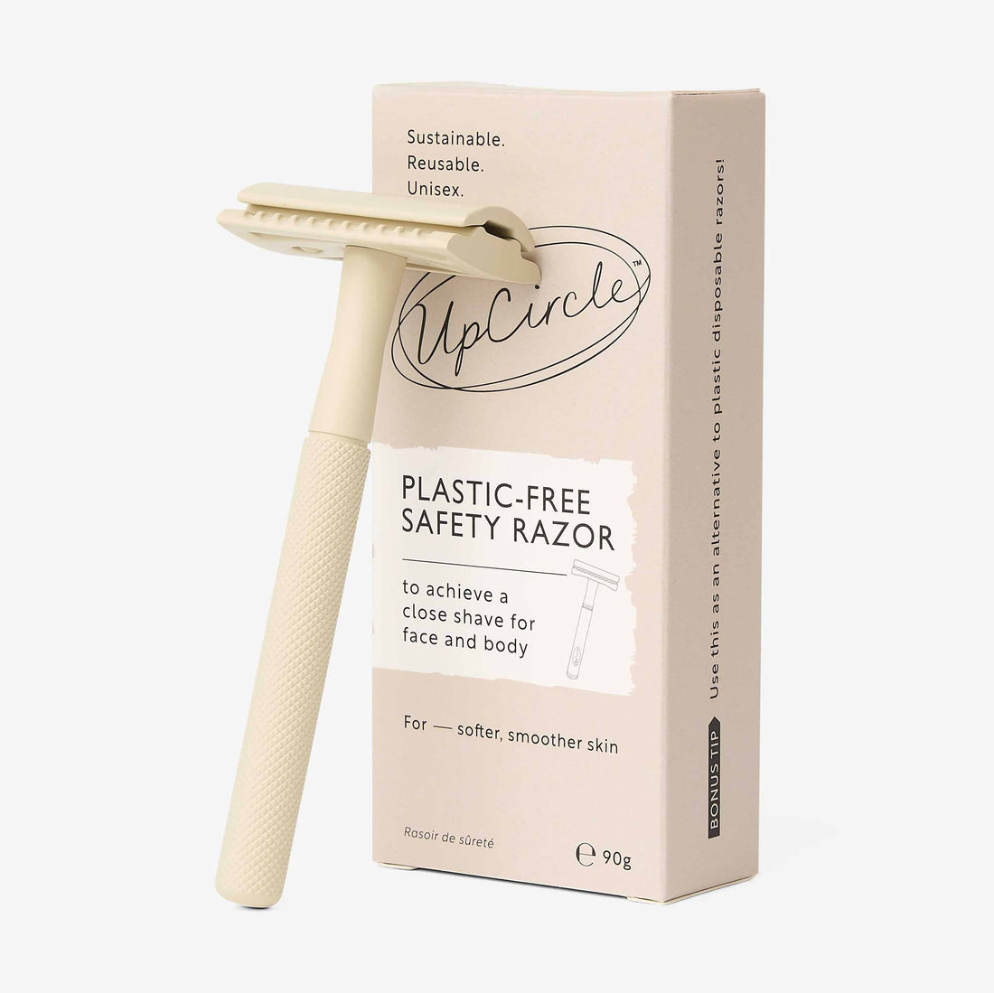 Plastic-Free Safety Razor by UpCircle