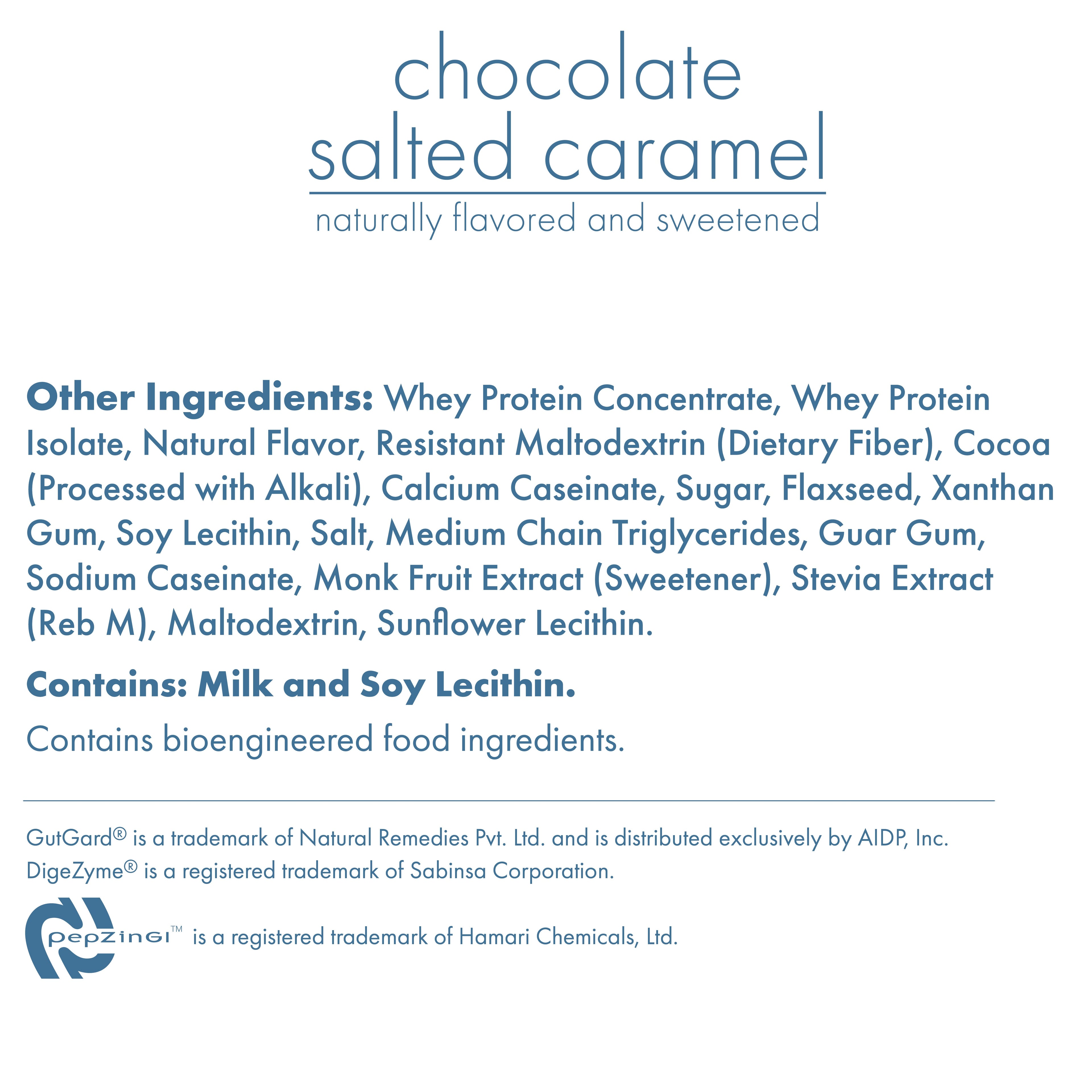 30G Protein Chocolate Salted Caramel Biocare Dietary Beverage (14 Servings) by Biocare