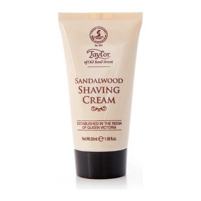 Taylor Of Old Bond Street Sandalwood Shaving Cream Travel Tube 1.7 Oz by Pasteur Pharmacy