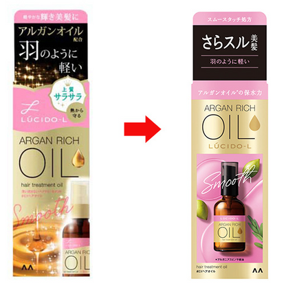 Mandom LUCIDO-L Hair Treatment Oil - Smooth by AsiaBeautyMall