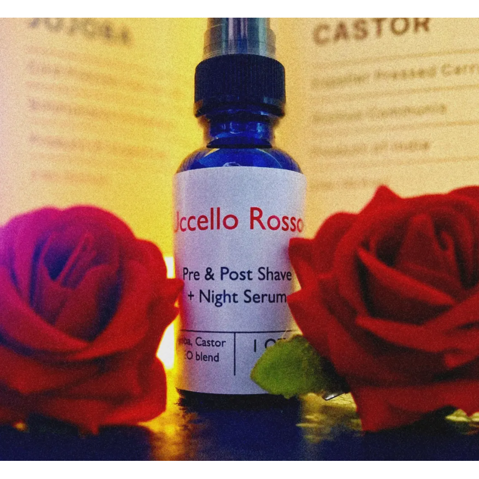Uccello Rosso Pre &amp; Post Shave + Night Serum 1 Oz by Pasteur Pharmacy