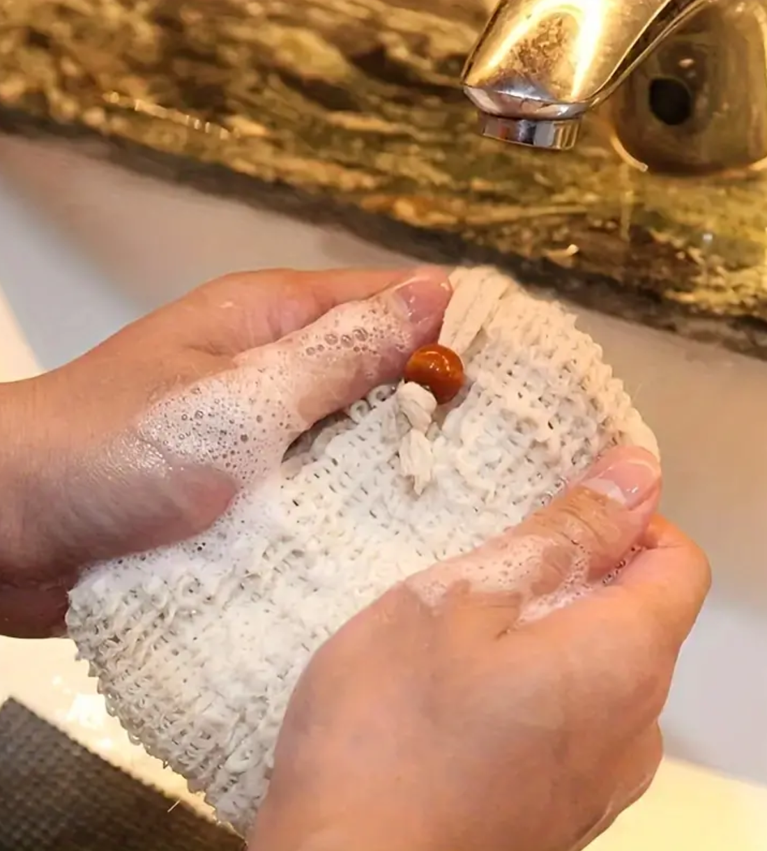 All Natural Sisal Soap Saver Bag