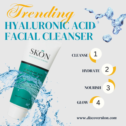 Hyaluronic Acid Facial Cleanser by discoverskon