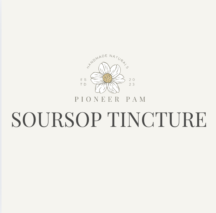 Soursop Tincture: Antioxidant + Anti-Inflammatory Support by Pioneer Pam